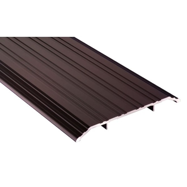 172D72 72" Saddle Threshold Dark Bronze Anodized Aluminum